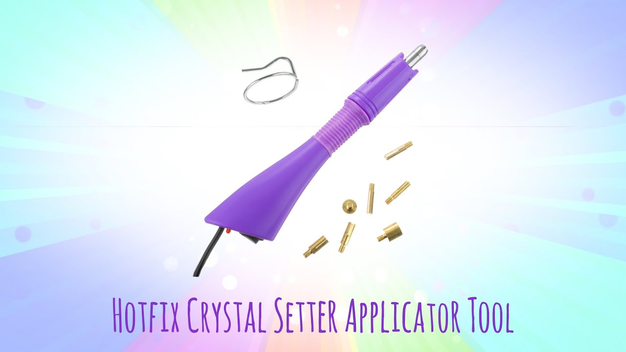 Worthofbest Bedazzler Kit, Hotfix Applicator Gun, Hotfix Crystal Setter  with Rhinestones 