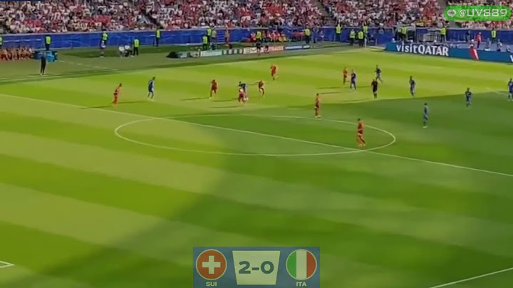 ไฮไลท์ฟุตบอลยูโร 2024 รอบ 16 ทีม | สวิตเซอร์แลนด์ 2-0 อิตาลี