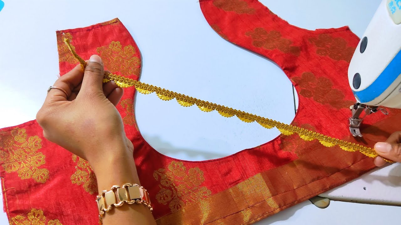 Simple & Easy Blouse designs Very beautiful blouse Cutting & Stitching blouse back neck