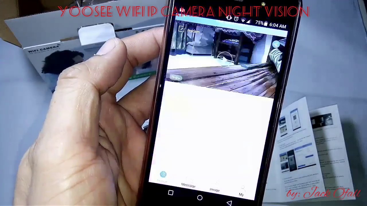 YOOSEE WIFI IP CAMERA NIGHT VISION TEST / V380 / V-380  / CCTV / Jack Ofall