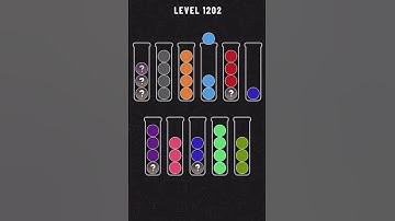 Ball Sort Puzzle Level 1202