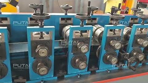 Putai High Quality C U Channel Roll Forming Machine With Stacker