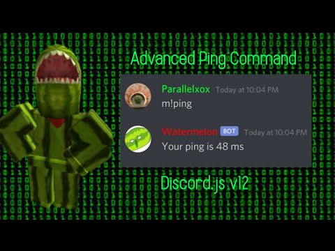 How to Make An Advanced Ping Command | Discord.js v12