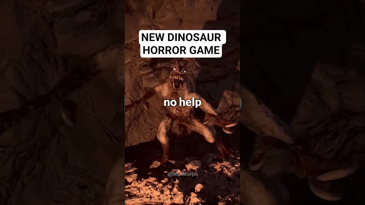 This game is Jurassic Park meets Five Night's at Freddie's