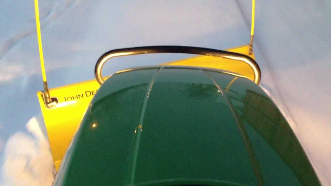 John Deere X500 plowing snow 1 1/11/13 YouTube