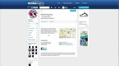 ScubaEarth: Dive Crew Overview