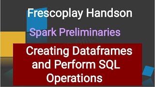 Celebrity Creating Dataframe & Perform SQL Operations | Spark Preliminaries | Frescoplay | HandsOn | Net Worth