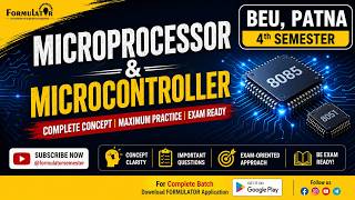 BEU 4th Semester Internal Exam Microprocessor & Microcontroller Marathon Session | Complete Revision