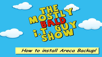 MBITG - How to Install and Schedule your first Areca Backup Job