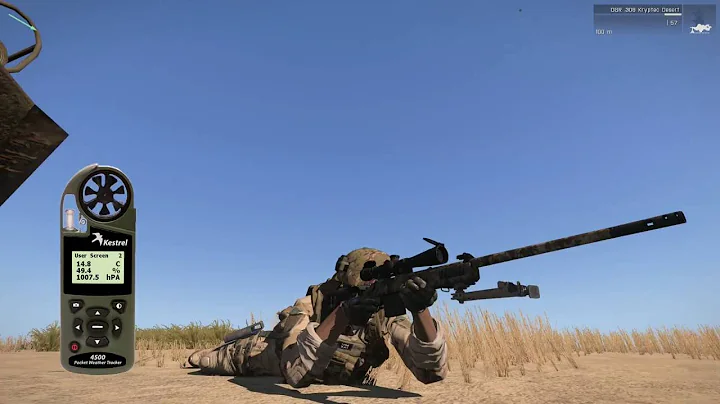 Byron Hancock Longest Sniper Killshot (950 m)