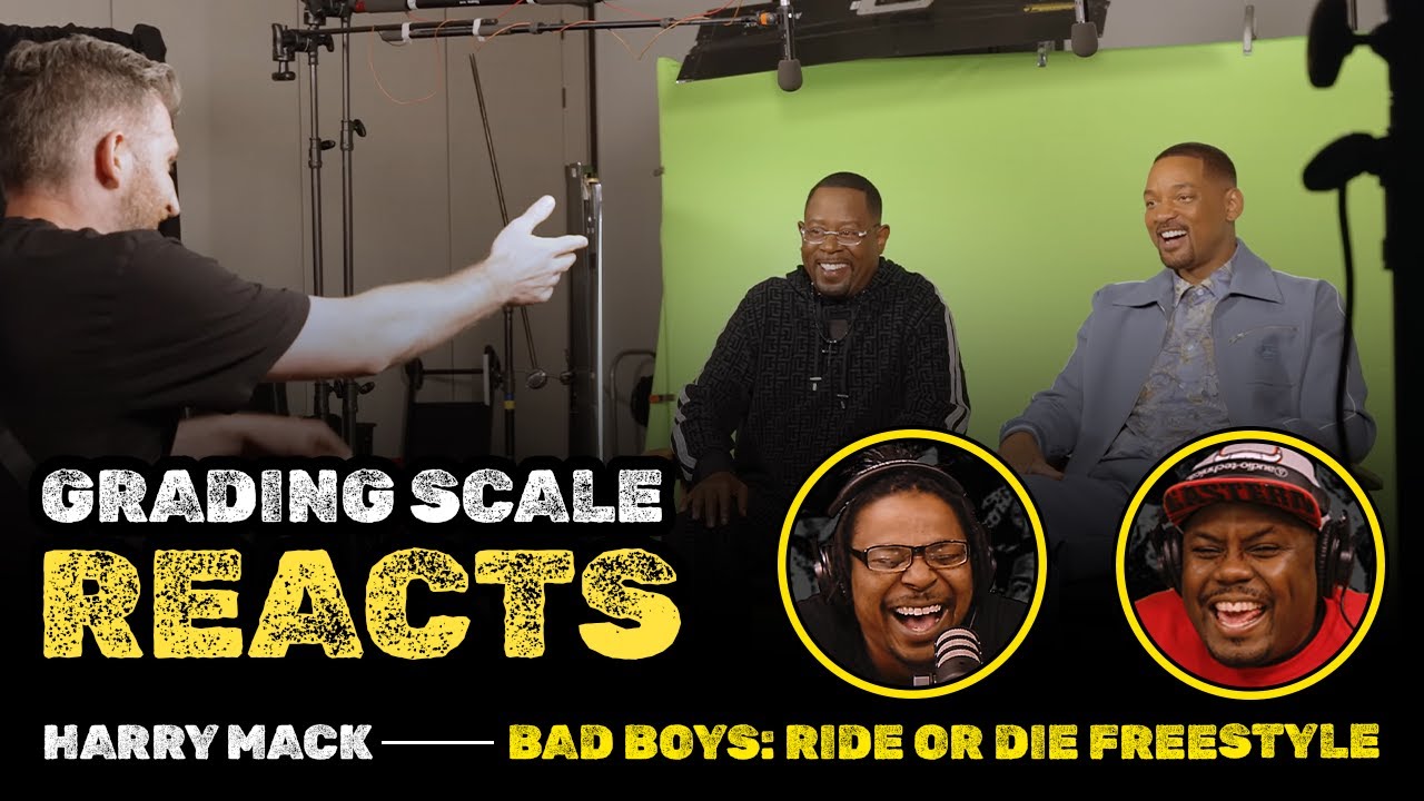 Harry Mack - Bad Boys: Ride or Die Freestyle - Grading Scale Reacts
