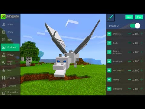 ✔️one of the best mod/hacks for minecraft pocket edition! gamemode change, weather, spawn mobs, lightning, rapid build, teleport and so much more within this...