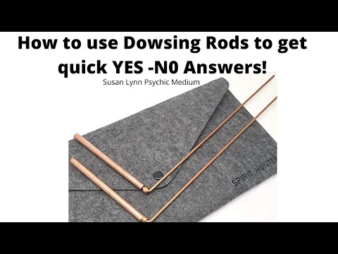 How to use $16 Dowsing rods for quick YES or NO answers. This is a 59 second Shorts video.