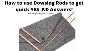 How to use $16 Dowsing rods for quick YES or NO answers. This is a 59 second Shorts video.