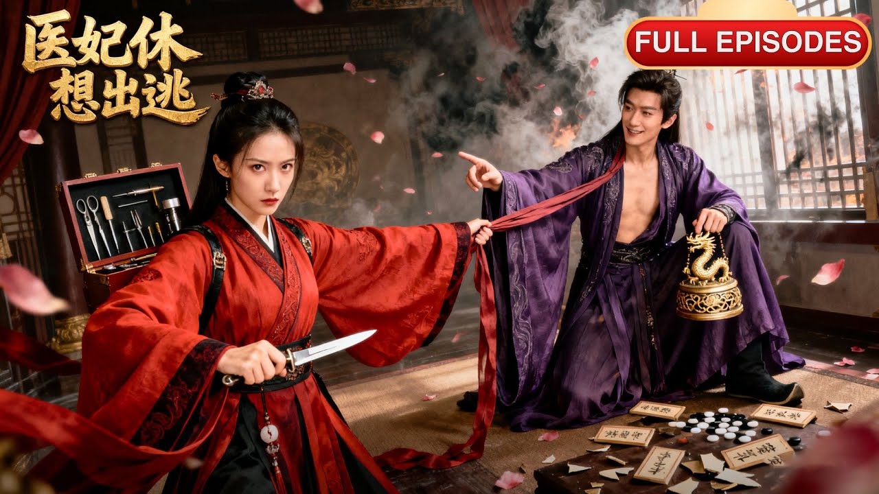 新劇首播🔥特種軍醫穿成廢柴王妃，本想鹹魚躺平奈何王爺突然要謀反？捲錢跑路卻被捉回龍床——“愛妃，朕的龍椅分你一半！”《醫妃休想出逃》