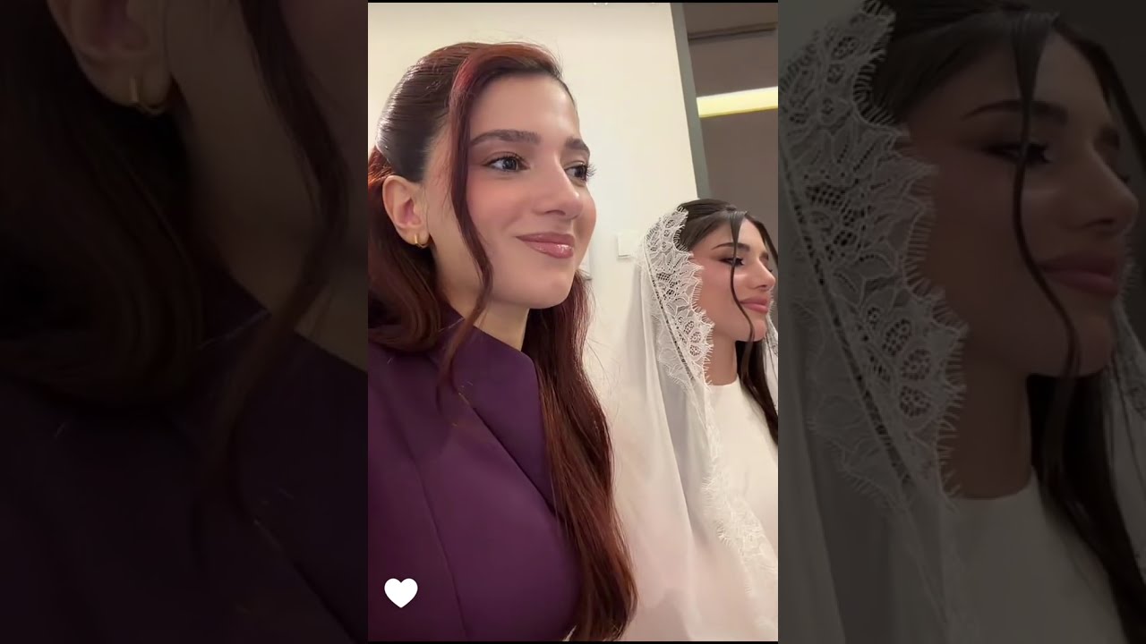 وأخيرا نارين بيوتي مع العرسان سيدرا بيوتي ورامي الأجواء خيالية رقص وغناء 🔥