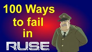 100 Ways to fail in RUSE - Panzerkrieger