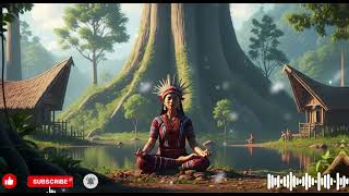 Musik Meditasi Dayak Kalbar, 🌿🪶 | Alam Kalimantan Barat yang Menenangkan Jiwa \u0026 Menyentuh Batin 🌺
