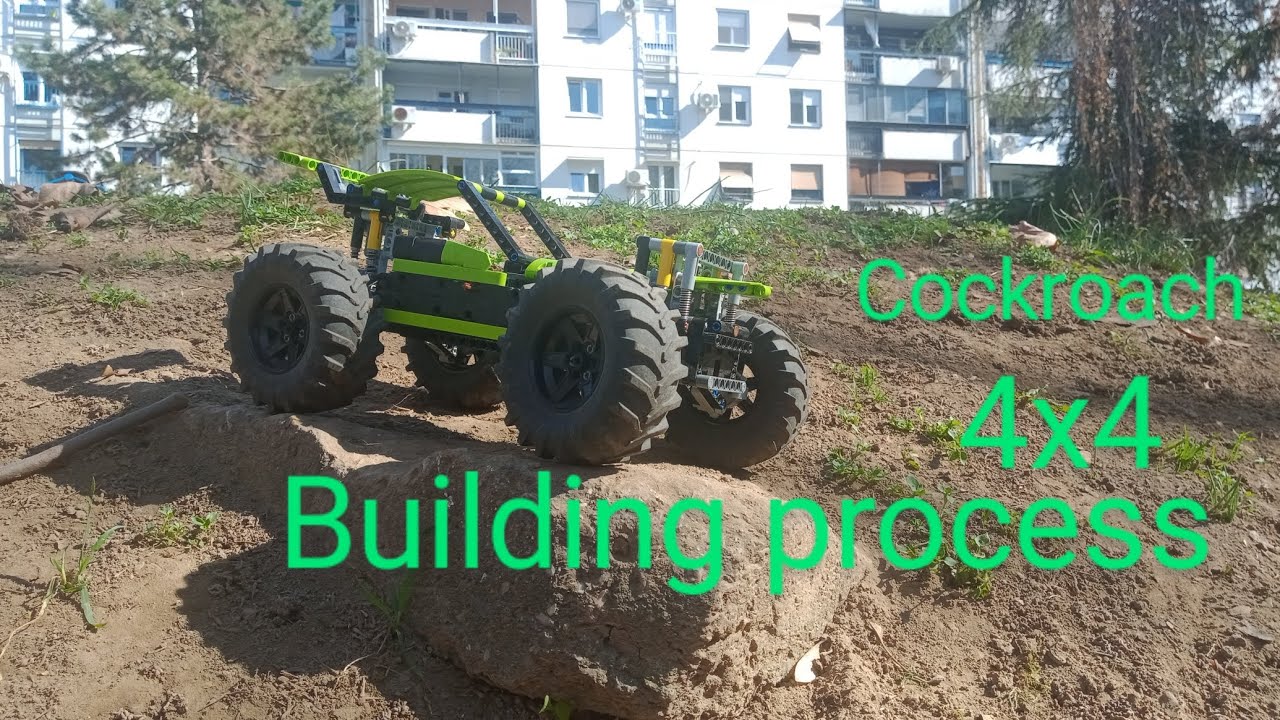 Lego Cockroach 4x4 (building process)