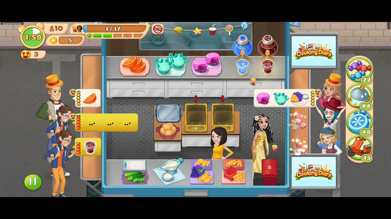 Cooking Diary: Food Truck 11-17-22.  Level 15