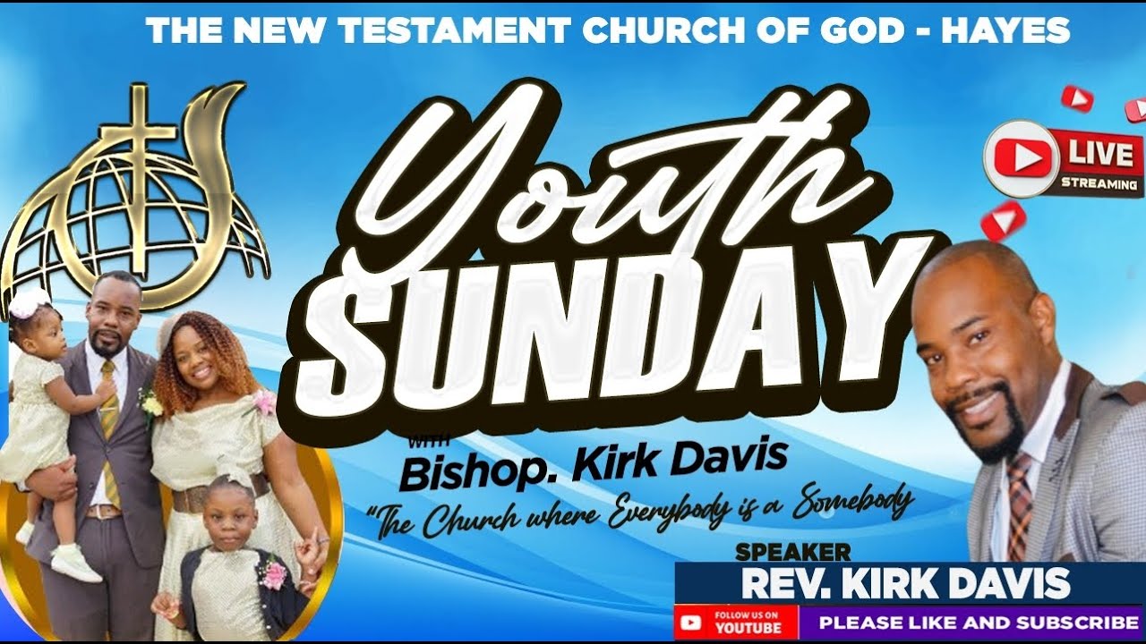 Hayes New Testament Church of God's Live broadcast || Youth Sunday || Jan 25, 2026