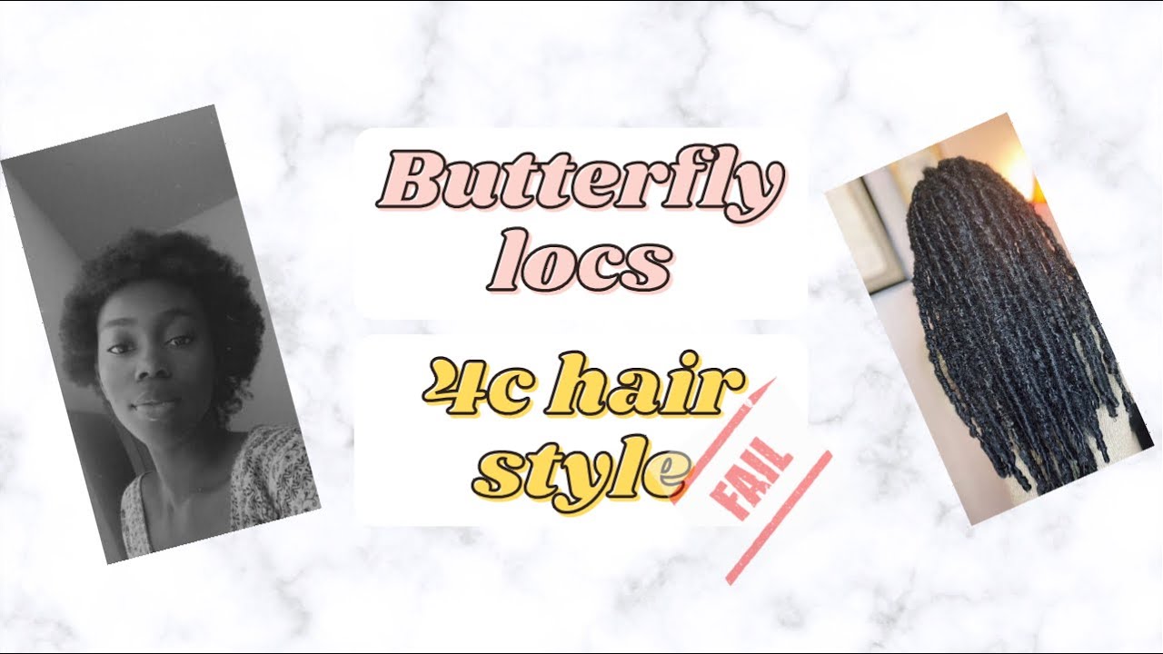 Crochet Butterfly Locs on 4c Hair (A failed attempt) YouTube