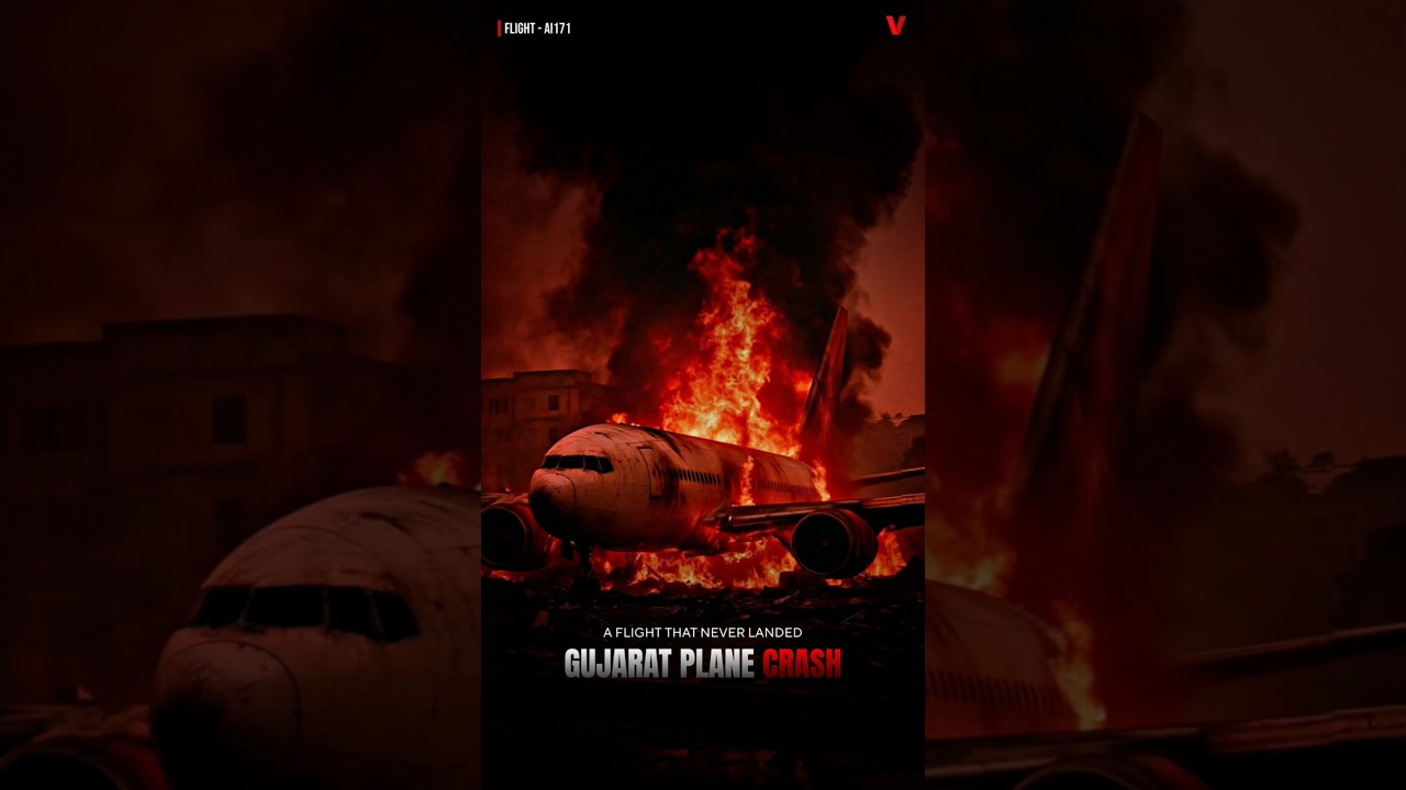 The Gujarat Plane Crash Tragedy 😨 