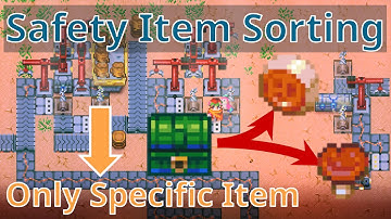 Safety Item Sorting/Extracting System - Core Keeper