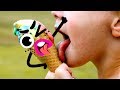 FUNNY VIDEO COMPILATION WITH FOOD AND DIFFERENT STRANGER THINGS - 24/7 DOODLES