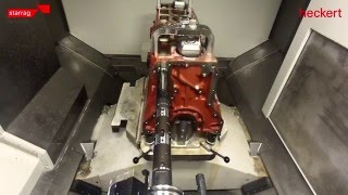 Heckert - Machining of crankcases for commercial trucks