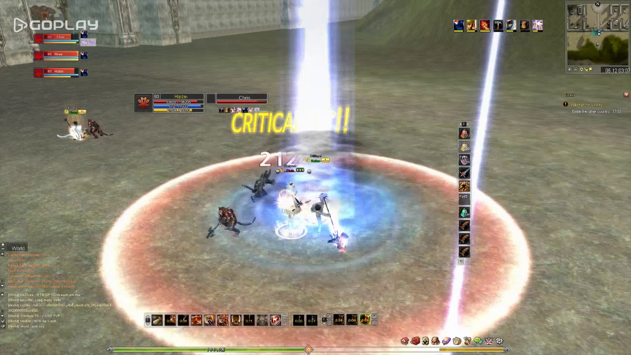 Shaiya OS 1v1 practice 2018