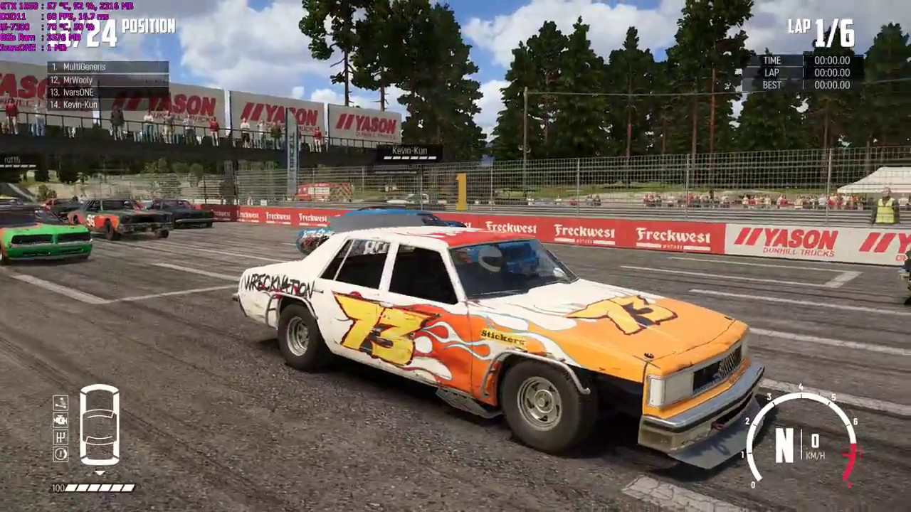 Wreckfest Walkthrough Part 36 - "Pro Internationals: Outlaw Onslaught"