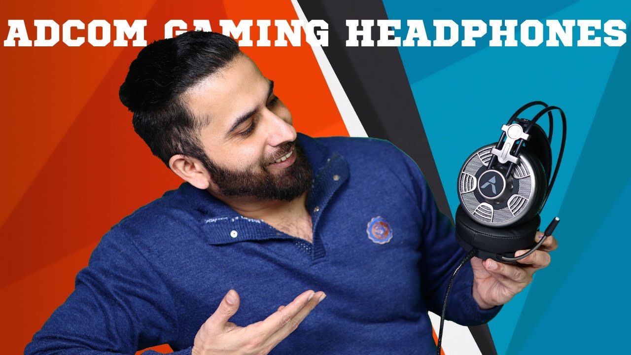 Gaming headphone with 7.1 virtual surround Sound under 2000 | Adcom | Born Creator