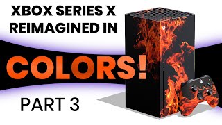 Part 3 - Xbox Series X Reimagined in Different Color Concept Designs (PHOTOSHOPED)