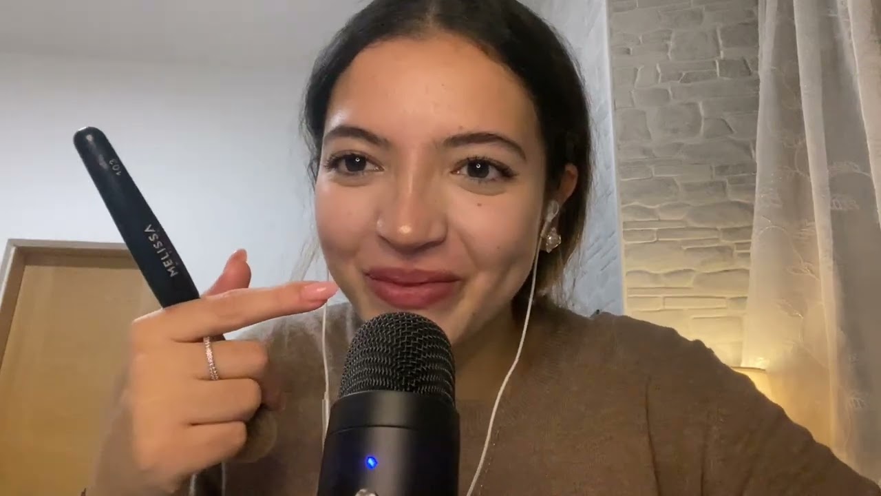 my first asmr video in english