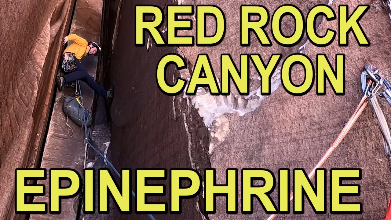 climbing EPINEPHRINE in RED ROCK CANYON - YouTube