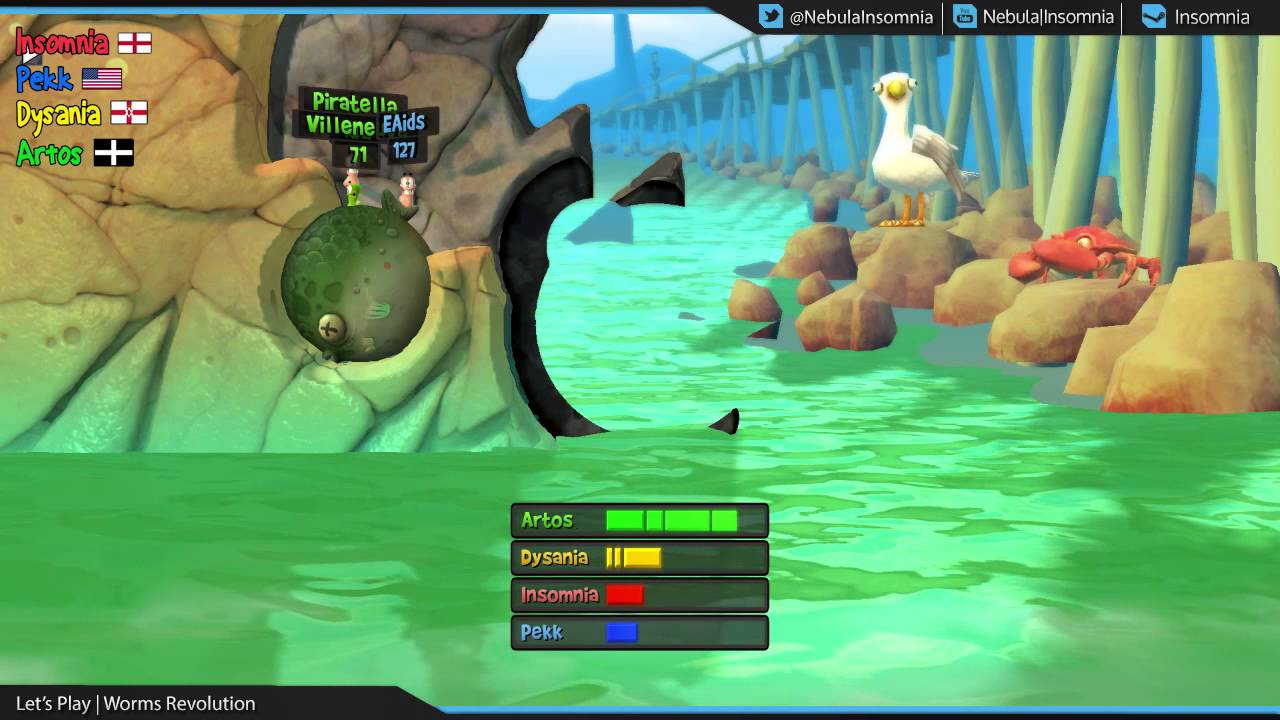 Let's Play | Worms Revolution