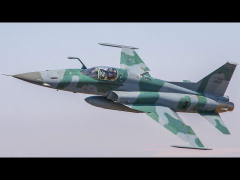 Видео: Northrop F-5 сөнөөгч онгоцууд Бразилийн нисэх хүчинд алба хааж байна