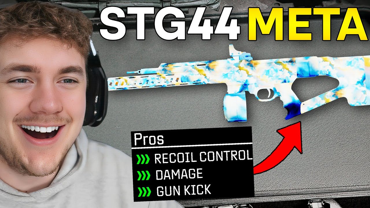 38 Kills w/ BUFFED STG 44 in Warzone! 🔥 (Best STG-44 Class Setup)