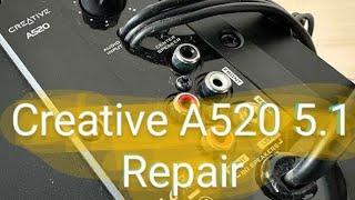 Creative A520 5.1 Kumanda Kontrolcüsü Olmadan Çalıştırma Remote Control Hack