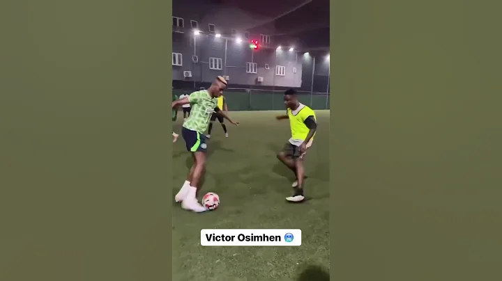 Victor Osimhen has been having a lot of fun in Lagos 😂