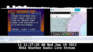 WINTER WEATHER EVENT  - WXK26 - Laredo, TX (162.550 MHZ) - Live Stream (for NERP Participants)