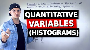 STATS 1024 (Western University) - Quantitative Variables (Histograms) - Statistics