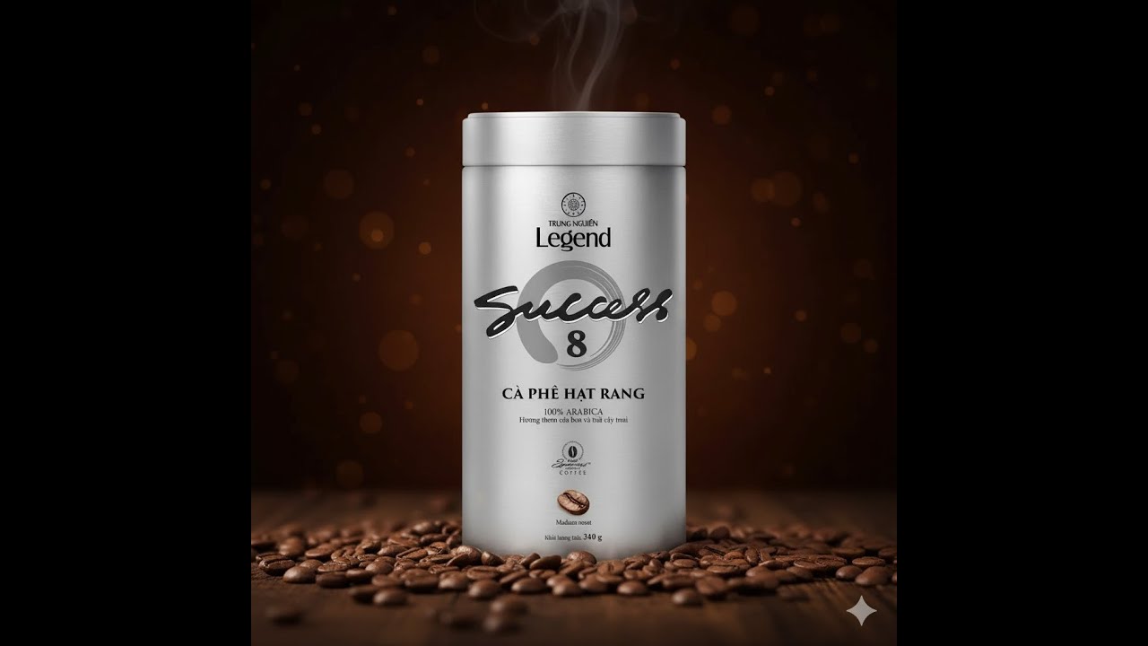 Trung Nguyen Legend Success 8  100% Arabica Whole Bean Coffee