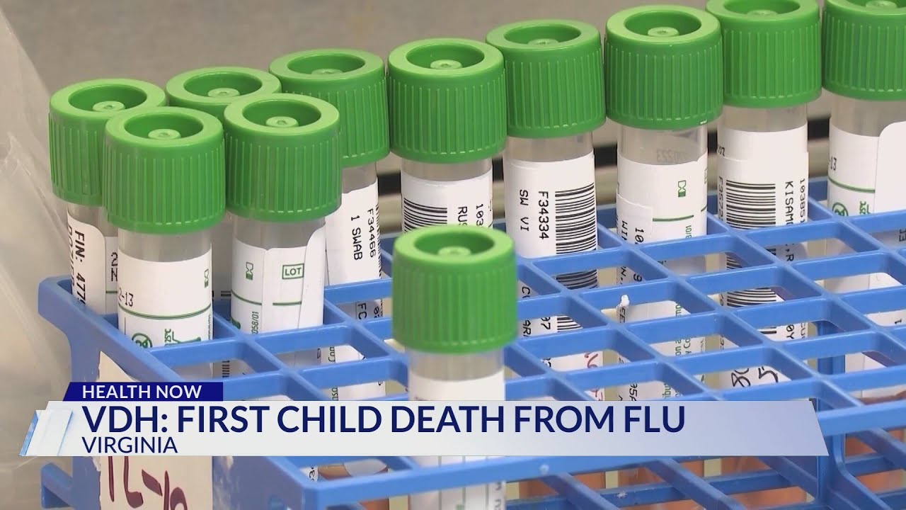 First flu-related child death reported in Virginia