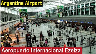 Walking Tour Aeropuerto Internacional Ezeiza - Argentina Airport - Buenos Aires, Argentina