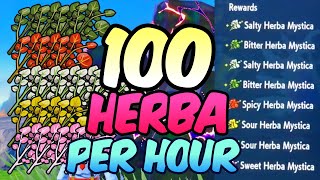 Earn 100 Herba Mystica per Hour in Pokemon Scarlet Violet