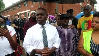 Watch now: Mayor Byron Brown at march against violence