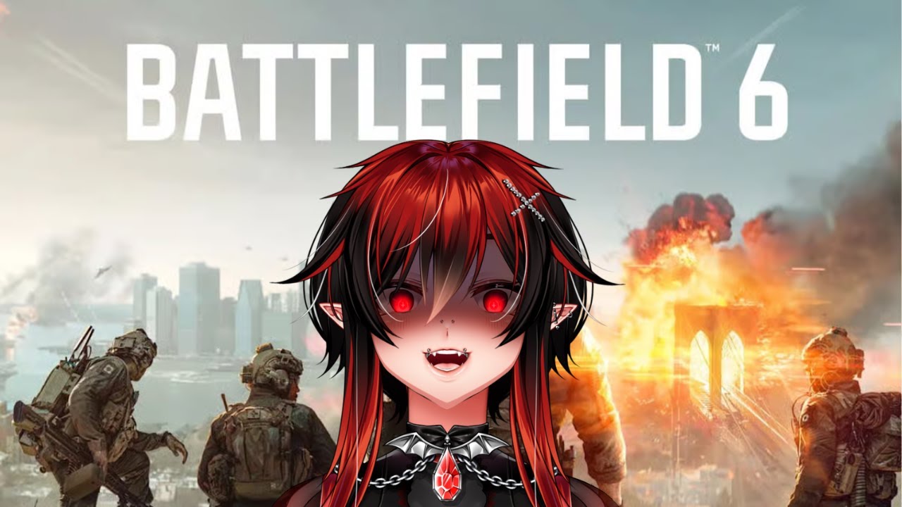 [LIVE] Battlefield 6 Early Access | Goth Vampire Femboy Vtuber