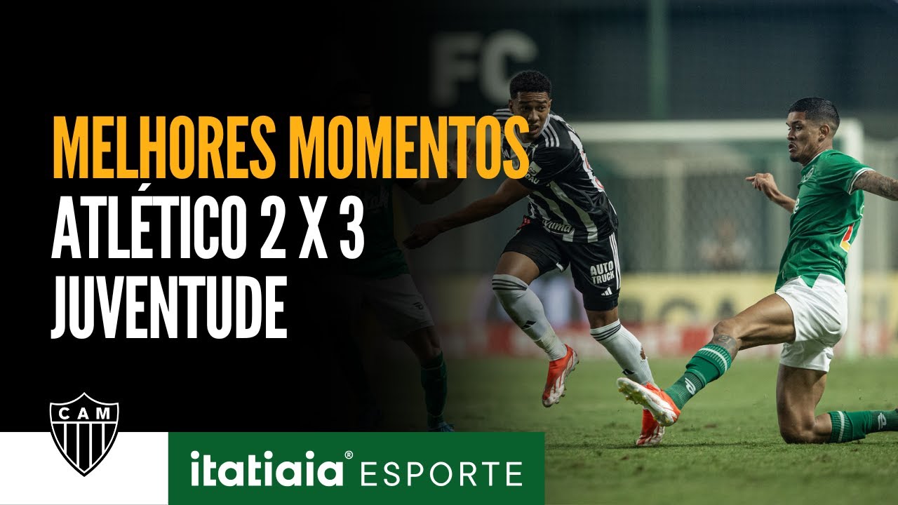CONFIRA OS MELHORES MOMENTOS DE ATLÉTICO 2 X 3 JUVENTUDE - YouTube
